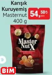 MASTERNUT KARIŞIK KURUYEMİŞ MASTERNUT KARIŞIK KURUYEMİŞ